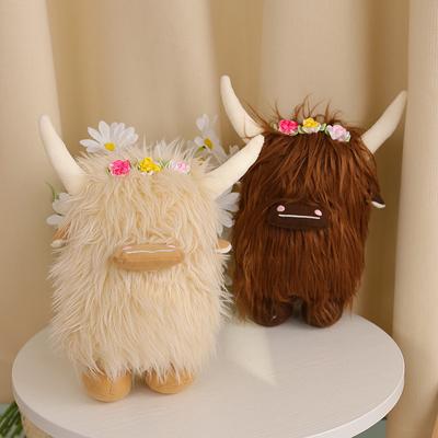 Yak Home Decoration Doll Scottish Highland Bull Plush Toy