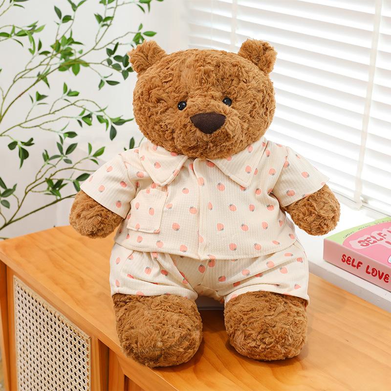 Barcelona bear doll plush toy teddy bear doll soothing rag doll cute girl gift