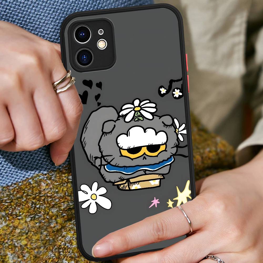 Cute Z-ZO Friends Matte Translucent Phone Case For Iphone 16 ProMax 15 14 13 12 11 X XS PRO Plus