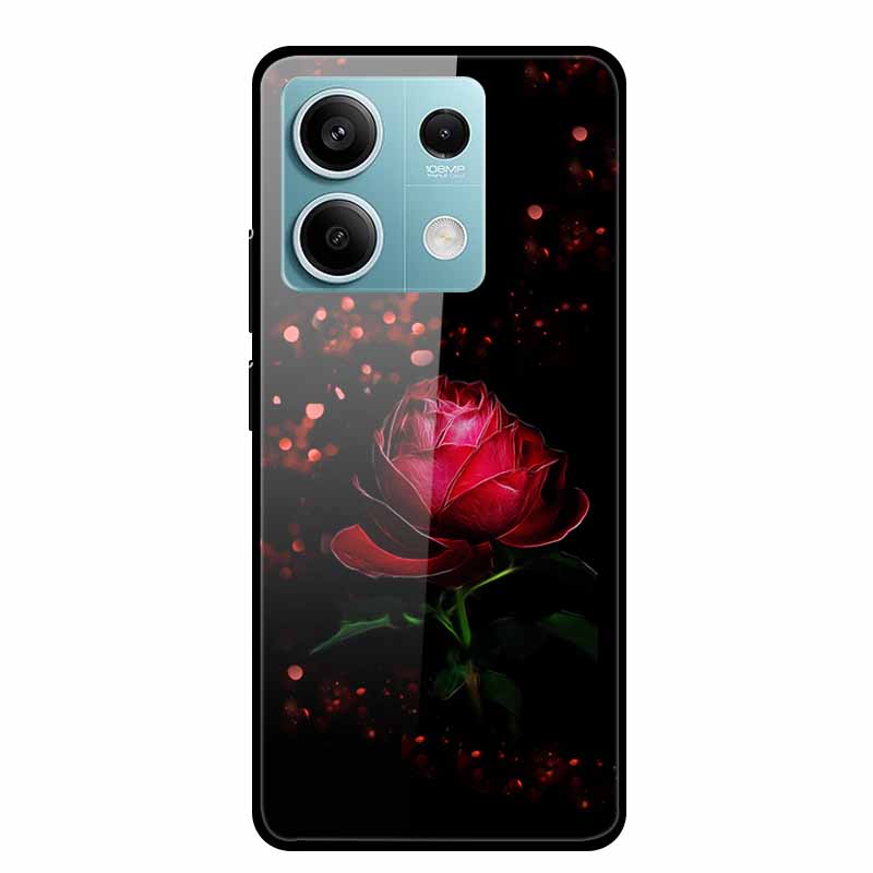 

For Redmi Note 13 5G 4G Case Note13Pro+ Luxury Tempered Glass Hard Back Covers for Xiaomi Redmi Note 13 Pro Plus Cases Fundas