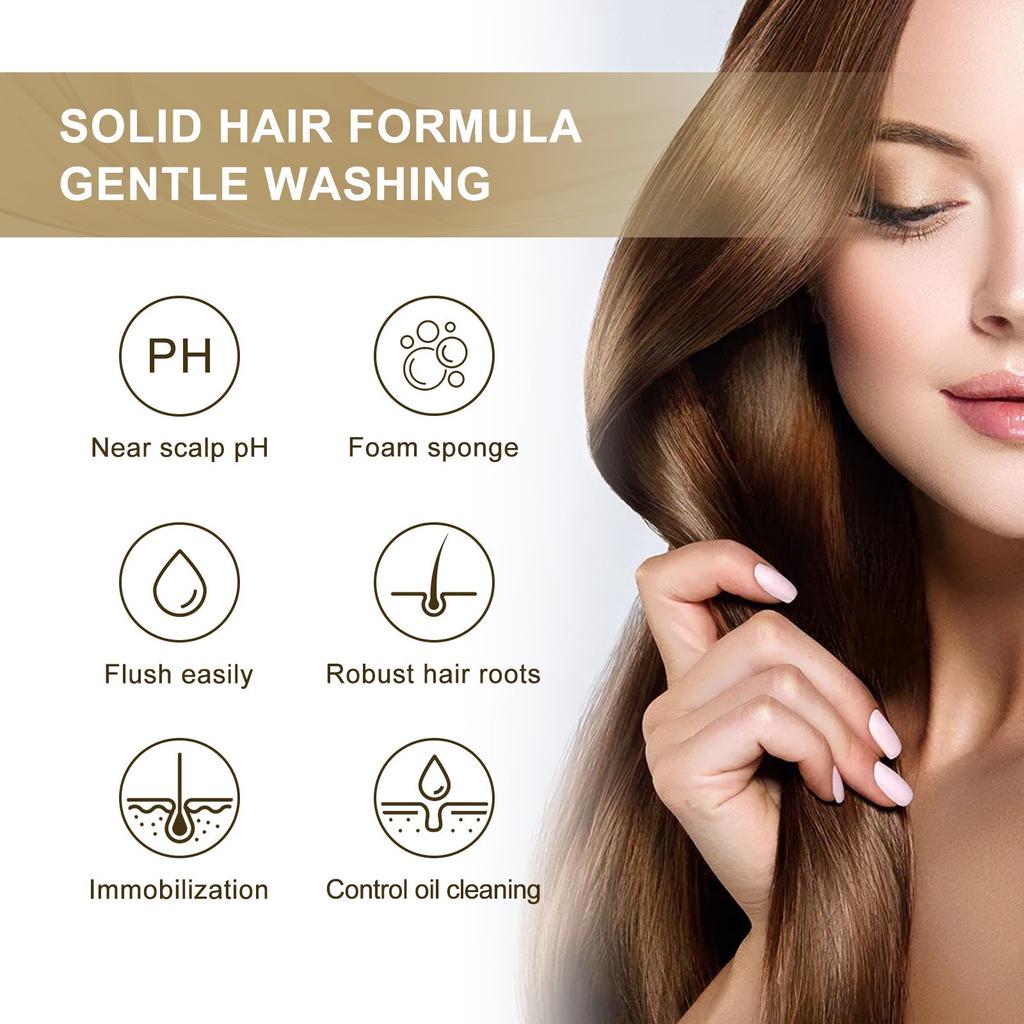 Invigorating Oat & Rice Shampoo Bar, Anti-Hair Loss Rice Shampoo Bar, Moisturizing Shampoo Stick, Rice Shampoo Bars For Hair Growth