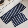Absorbent Non-slip Striped Floor Mat for Kitchen, Bathroom, and Entryway