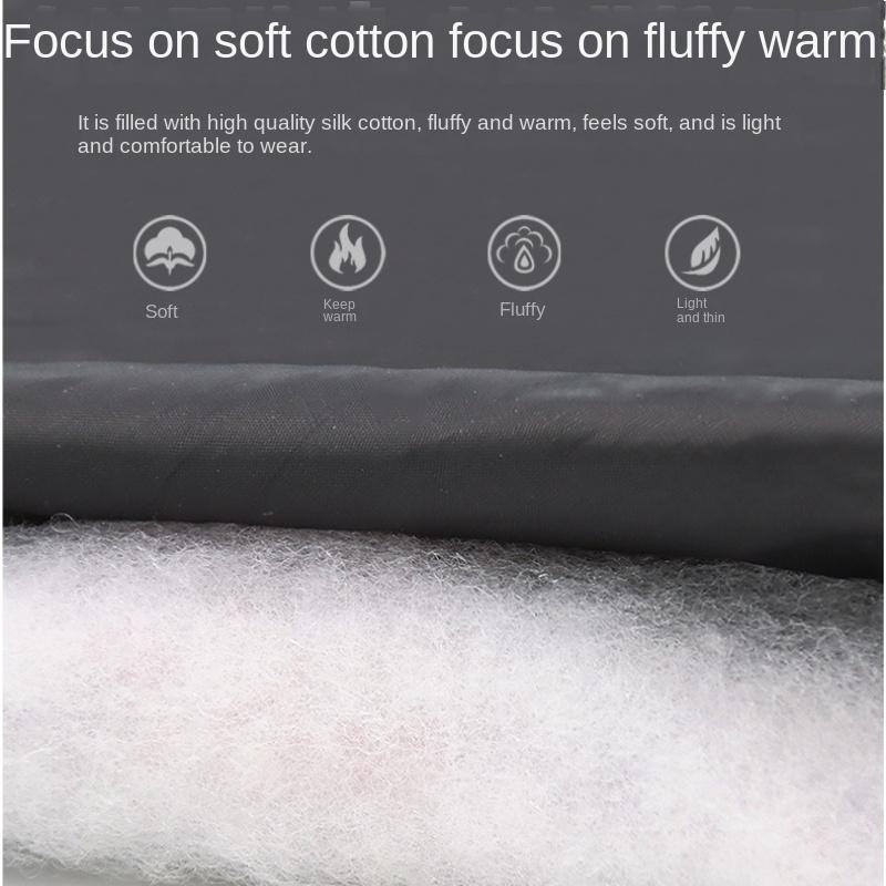 Dog Jacket Warm In Autumn and Winter Cover Belly Pet Cotton-padded Reflective Padded Dog Cotton-padded Jacket Outdoor Waterproof Clothing.