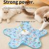 Electric Cat Entertainment Toys, Indoor Interactive Cat Toys, Automatic Cat Toy Spinner, Star-shaped Moving Toy, Pet Cat Supply