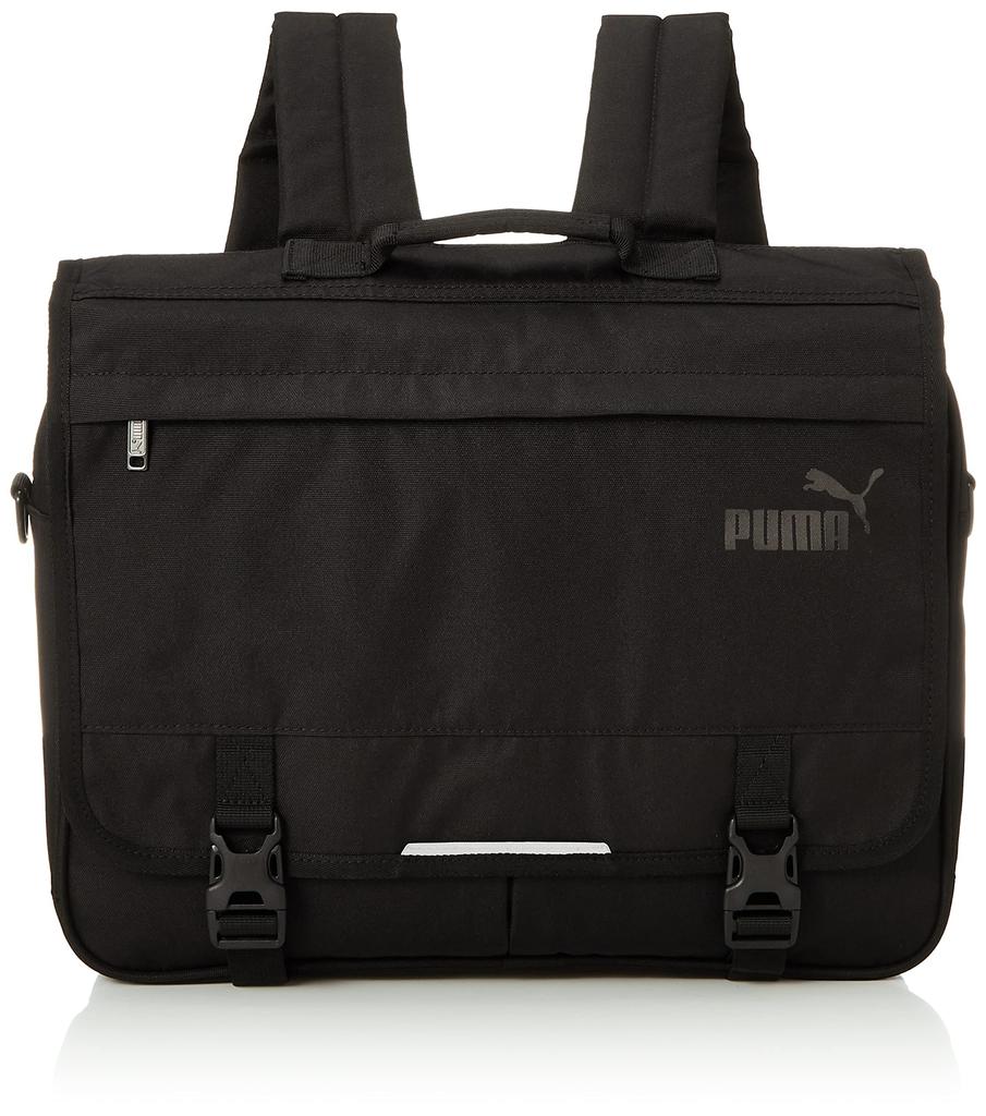 Puma Backpack for Size One Size 3-Way Kids, J20128, 10, Black,