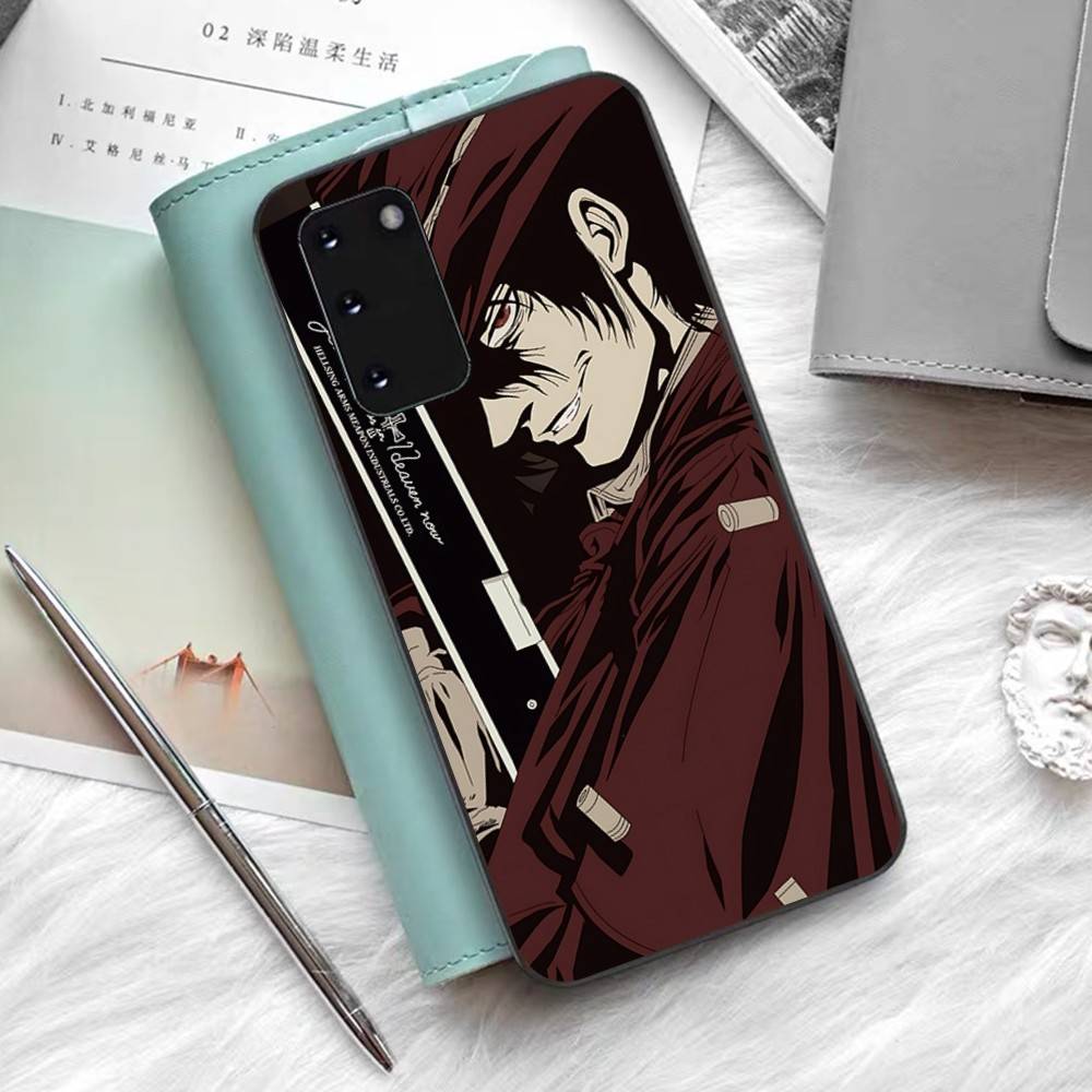 Alucard Hellsing Anime Phone Case For Samsung S 24 Fe 25 Ultra Plus 20 Lite 21 30 22 23 24 22 Ultra 5G Fundas