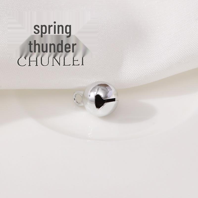 

8mm Colored Copper Bell Charm for Pet Collars & Christmas Decorations 8mm