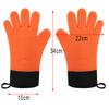 1-2Pcs Silicone Heat-Resistant Gloves Cooking Barbecue Gants Silicone Kitchen Microwave Mittens Grill Oven Anti-Scalding Mitts