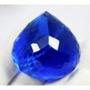 Huge Certified 340.70 Ct Natural Blue Tanzanite Pear Cut Loose Gemstone