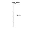 Yamazaki Smart Door Hanger, Long, White, Approx. W1.5 X D9 X H54cm, Hat Hanger, Bag Storage, Door Hook, 7645