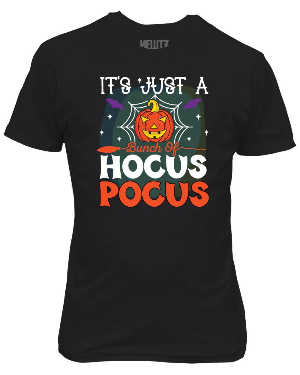 It s Just a Bunch of Hocus Pocus T-Shirt Halloween Costume M