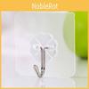 Hooks Self Adhesive Plastic Strong Sticky Stick On Wall Door Holders Seamless