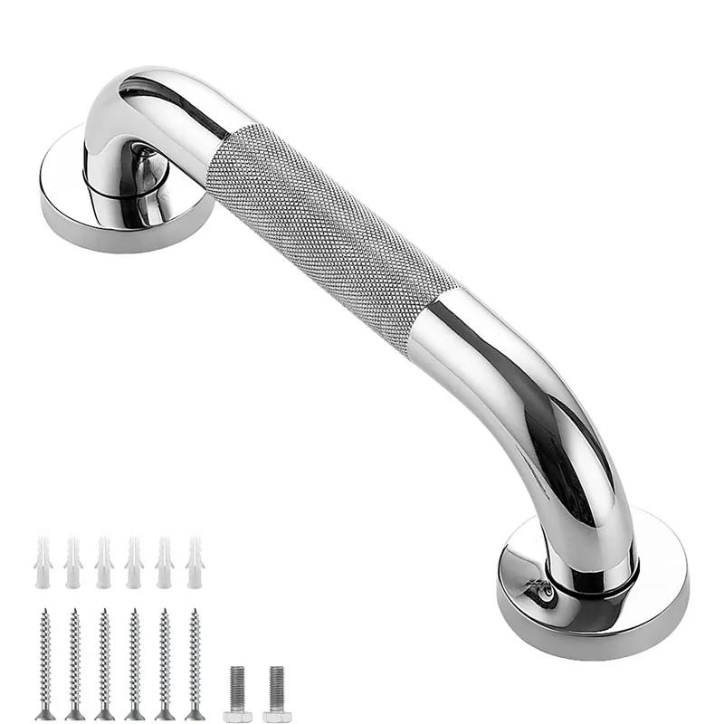 Handrail Grab Bar Stainless Steel 300/400/500Mm Anti Slip Shower Safety Support Handle Towel Rack Bathroom Tub Toilet