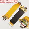 Originele USB-laadflexkabel Voor Sony Xperia XZ3 1 5 10 II USB-opladerpoort Bord Dockconnector Met Alle Functies