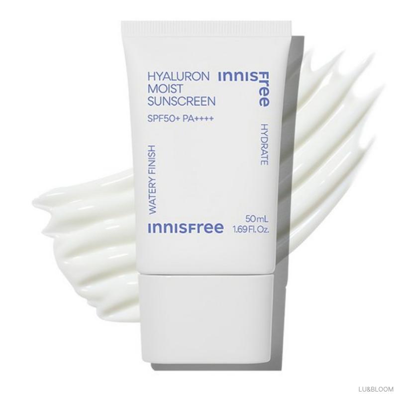 innisfree Hyaluron-Moist Sunscreen SPF50+ PA++++ 50ml (+Free gift)
