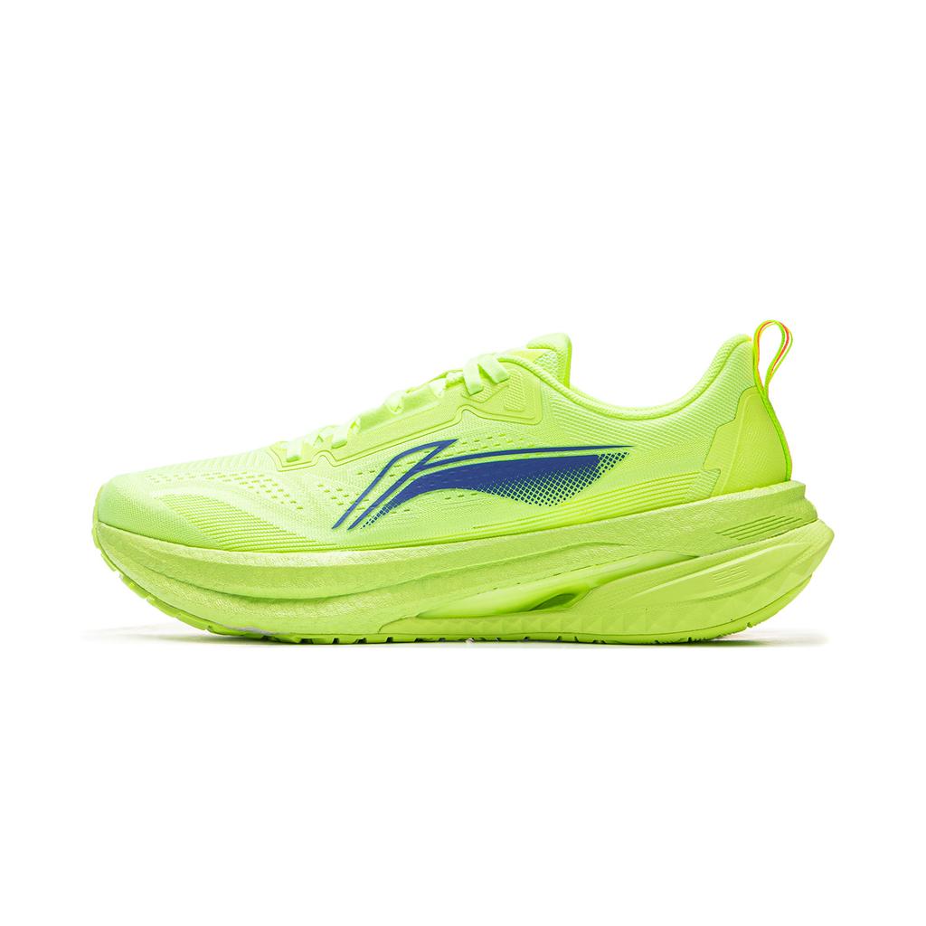 Li Ning Wu Shi 5S 5.0 Full Palm Cushion Technology Training Shoes Men Sneakers Fluorescent-Yellow Green ARSV021-4