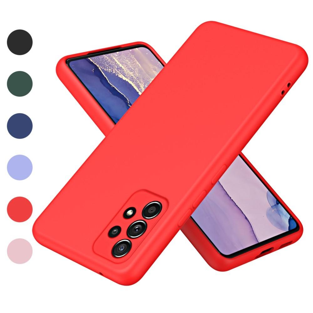 Luxury Phone Case for Samsung A23 5G Smooth Liquid Silicone Fundas For Galaxy A23 5G Camera Protective Back Cover Case