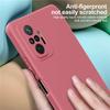 Original Liquid Silicone Phone Case For Xiaomi Redmi Note 12 11 10 Pro 11S 10S A1 10C 10A Poco X4 X3 NFC M5 M4 M3 Pro 4G 5G Shockproof Square Cover
