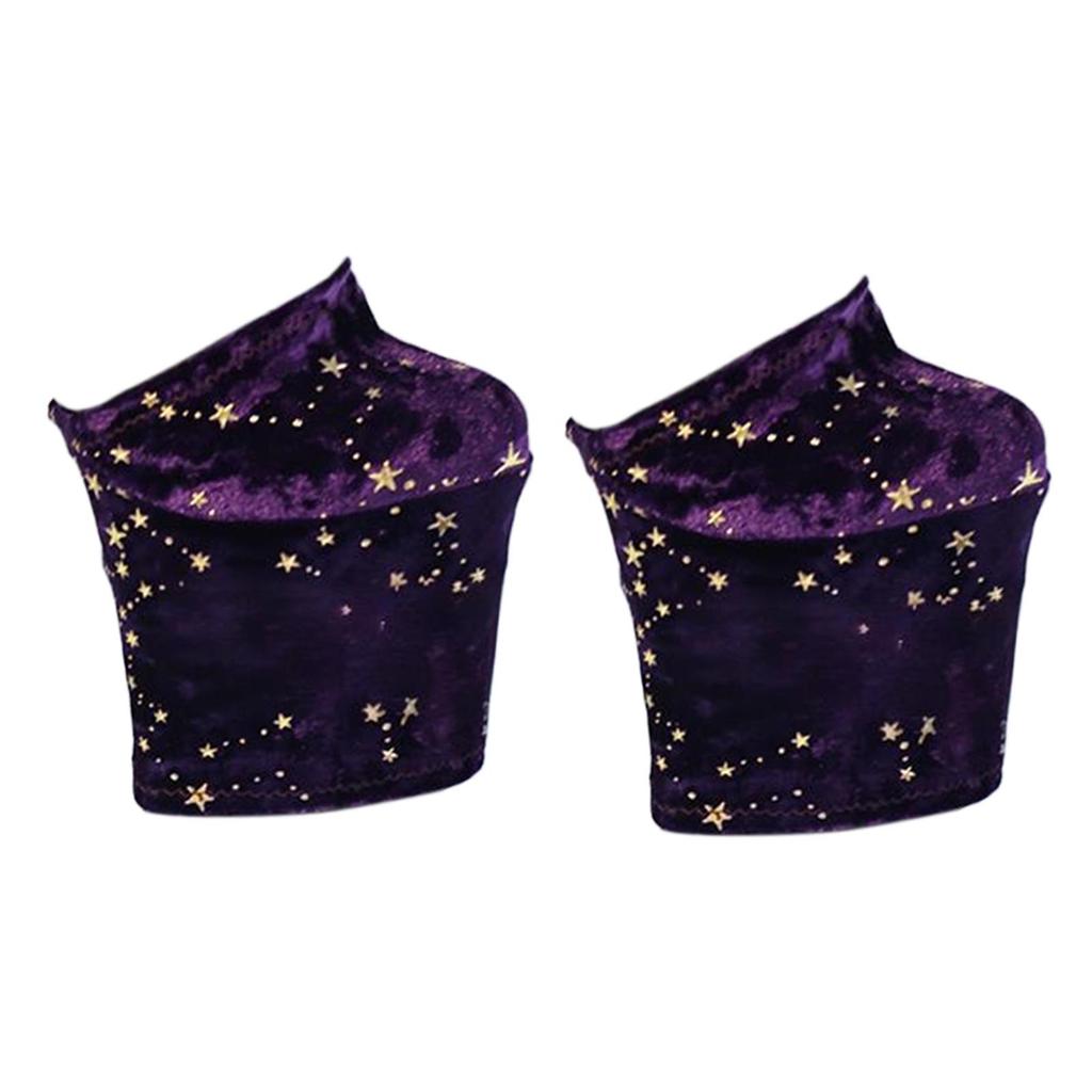 Set of Shoe Covers for Pole Dance Shoes, ScratchResistant, NonSlip Velvet Training