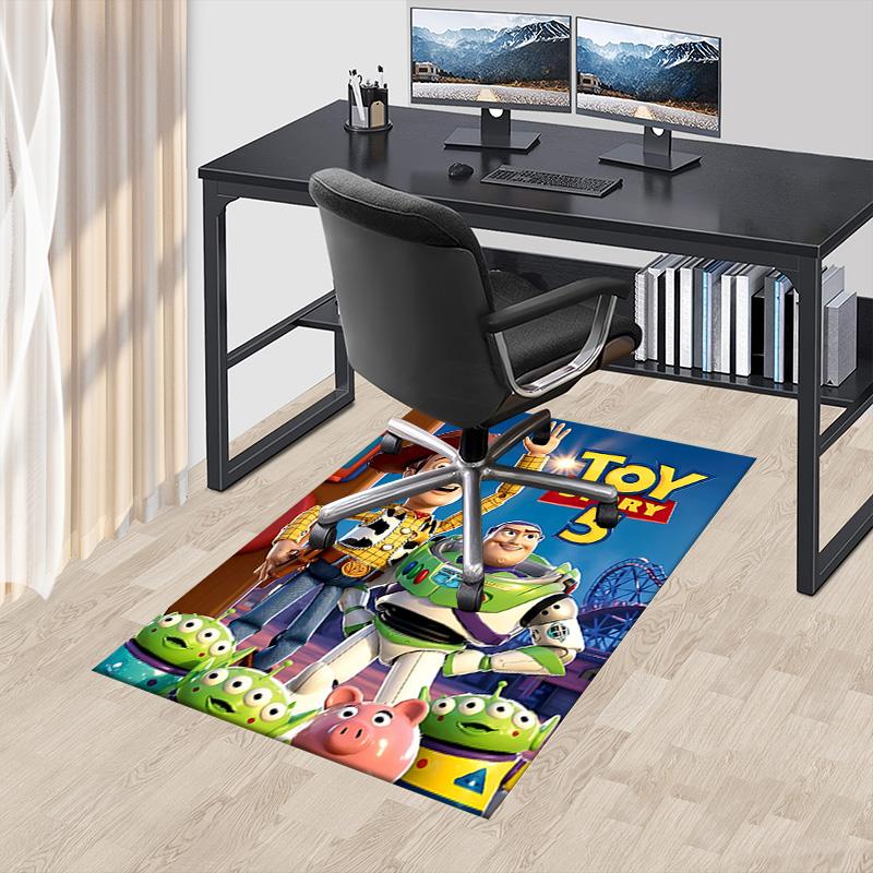 1pc Toy Story Adventure Begins Carpet for Playroom Bedroom Living Room Sofa Home Decor,kids Game Area Rug Non-slip Floor Mat Y72944