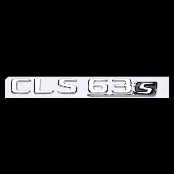 Autosticker 4 Stück/Set 3D ABS Autoaufkleber für Mercedes-Benz CLS-Klasse TURBO 4MATIC Modifiziertes AMG-Logo CLS 53S 63S Heckaufkleber Kotflügel