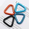 Safety Multicolor Aluminium Camping Hiking Hook Alloy Carabiner Buckle Keychain Climbing Button