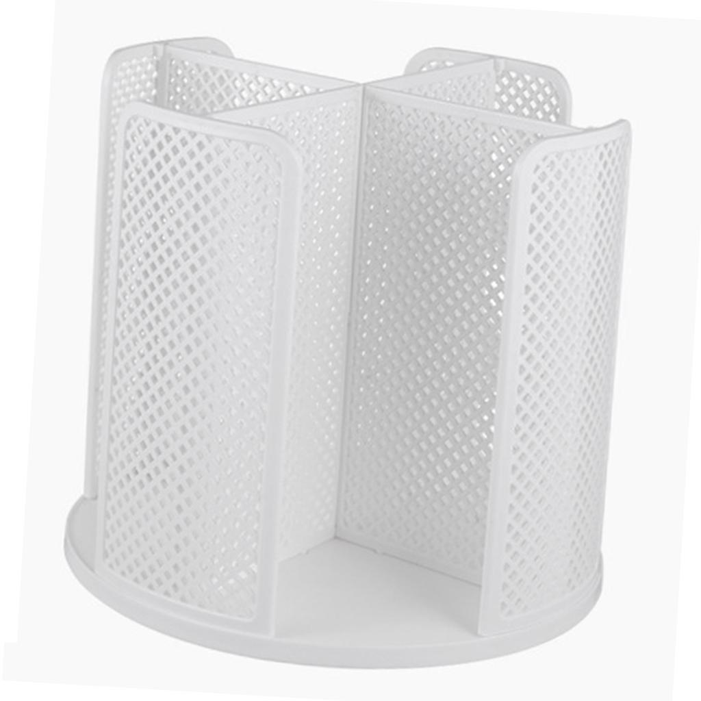 Disposable Cup Storage Organizer 4 Compartment 360 Degree Rotating Coffee Cup Dispenser for Coffee