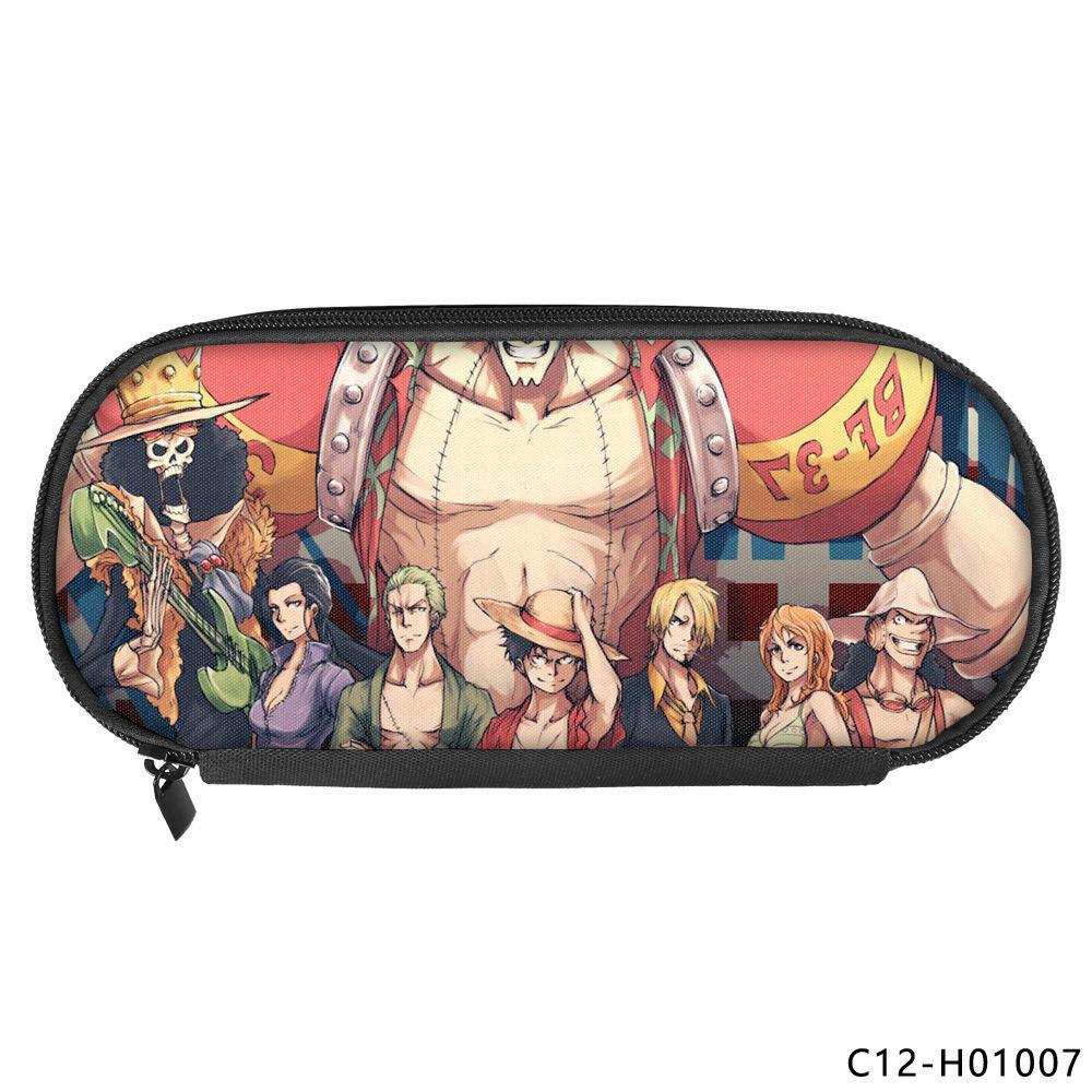 Large Capacity Student Pencil Cases - Printed Single-Layer Stationery Bags