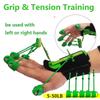 5LB-50LB Vingertrainer Palm-vingerorthesen Vingergripkrachtspanningstraining Linkerhanden en rechterhanden kunnen worden gebruikt