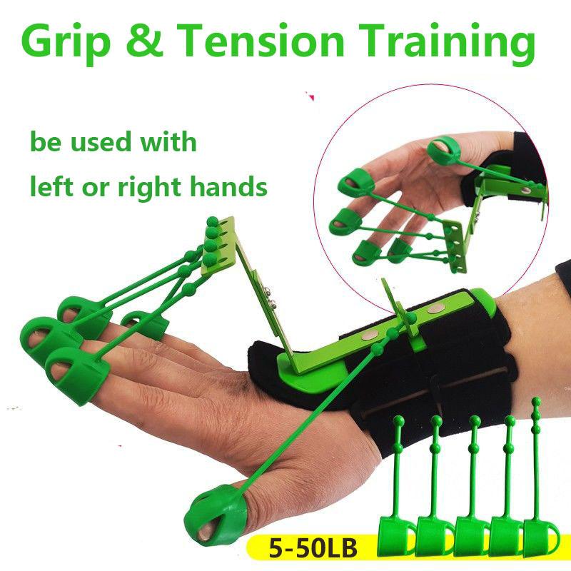 5LB-50LB Finger Trainer Ortetika pro dlaň a prsty Síla úchopu prstů Trénink napětí Trénink Lze použít levé a pravé ruce
