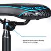 High Elasticities Breathable Bicycles Seated Cover Antislip Mountain Bike Saddles for Commuting Fitness Cycling