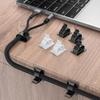 Universal Electric Cable Gland Adjustable Multipurpose D/wiring Accessories Self-Adhesive Electrical Cable Connectors Wire Clamp