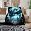 1pc Dragon Vs. Man: The Lord of the Rings Cartoon Blanket,Portable Throw for Travel & Camping, All Season Cozy Blanket,Ideal Gift