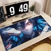 Demon Slayer Inosuke Anime Gaming Mouse Pad Large Rubber Keyboard Desk Mat With 2MM Stitched Edge Design