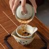 Chinese Ru Kiln Fair Cup Tea Infusers Handmade Panda Ceramic Teacup Tea Water Separation Tools Household Tea Set Accessories