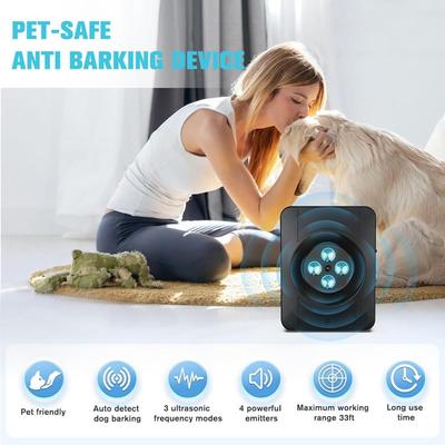 1pc Anti Barking for Dogs, Powerful Ultrasonic Transmitters for Dogs, Rechargeable Anti Barking Case for Dogs, Modes Waterproof Anti Barking Device