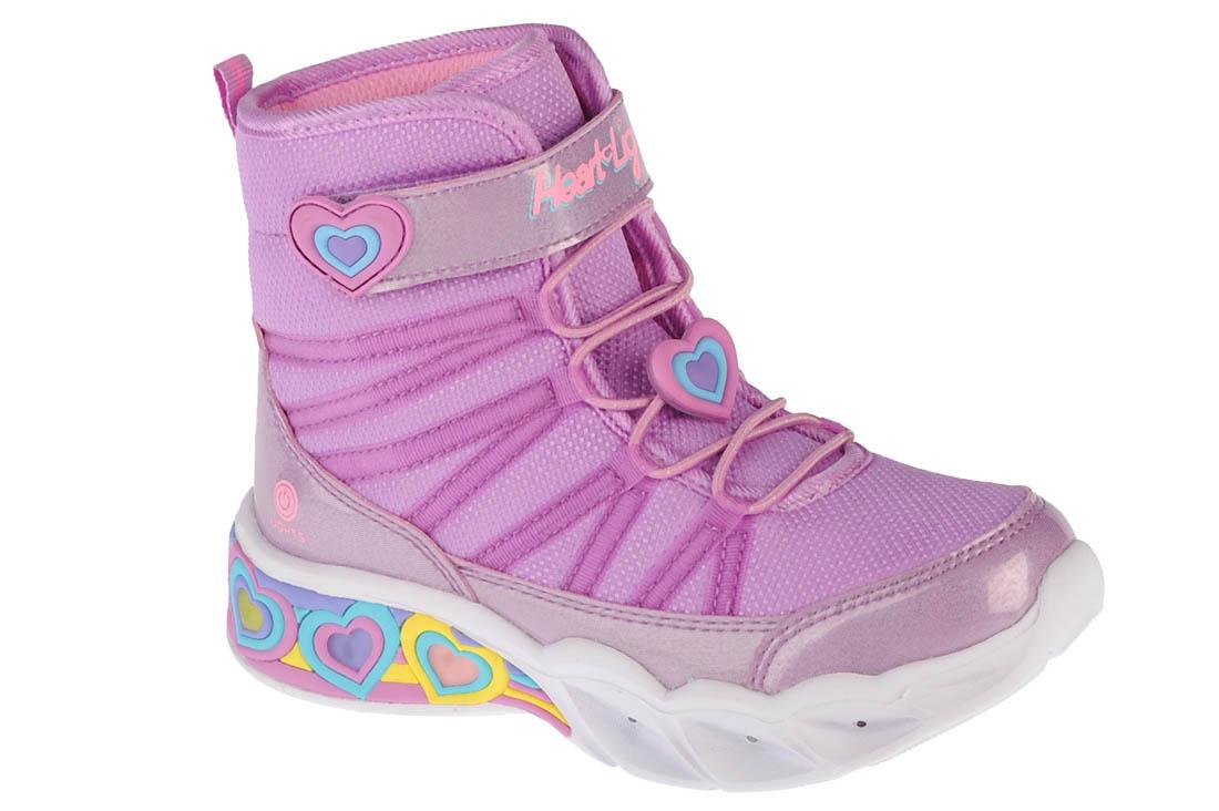 Skechers Sweetheart Lights, pour Fille, bottes d'hiver roses 34 rose