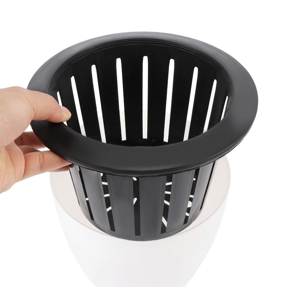 Plastic Self Watering Garden Supply Desktop Decoration Plants Basket Home Decor Flower Pots Planter