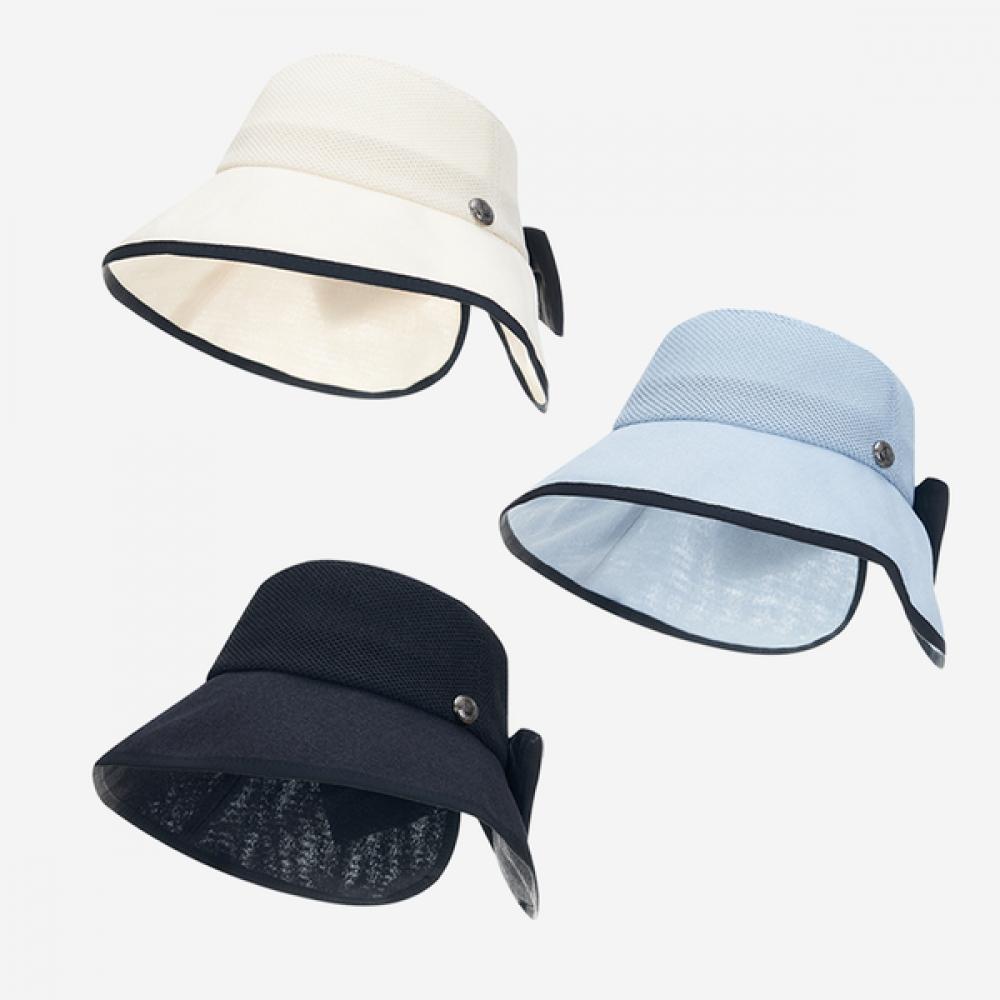 Allincomplete Wide Bucket Hat Ribbon Paper  3 Colors 