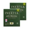 INERTIA I Cuscini Copri-Materasso 100% Cotone Biologico Perfection Medi (12P*2Confezioni)