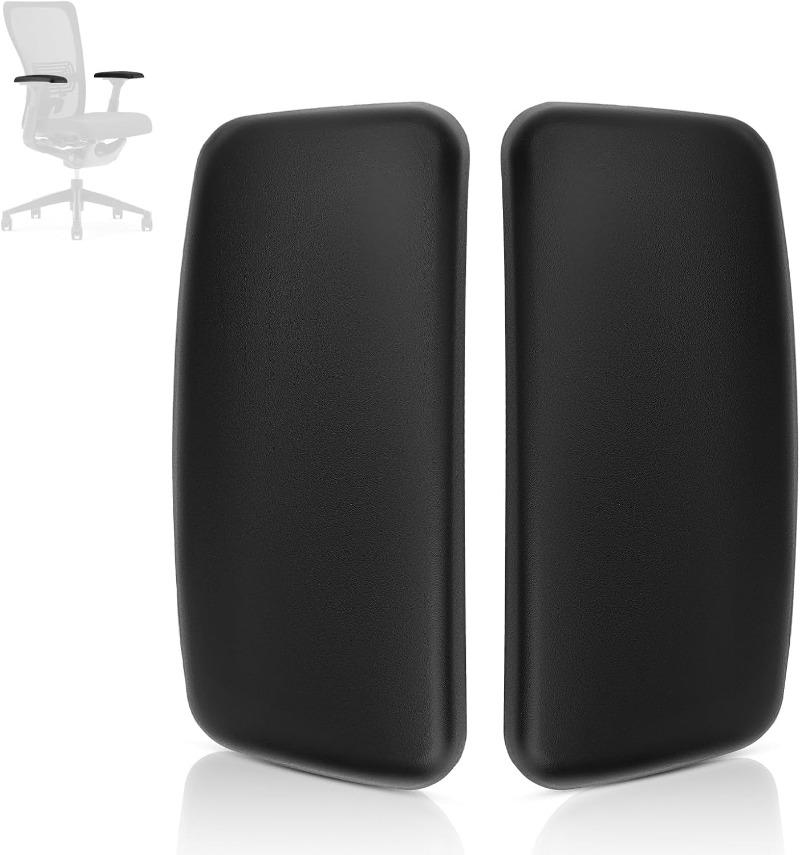 1 ПАРА Подлокотники Накладки для Офисного Кресла Haworth Zody, Замена Накладок на Подлокотники Офисного Кресла чёрный