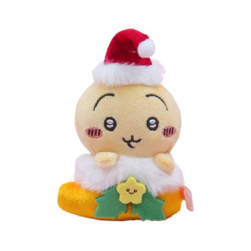 2025 Self-deprecating Bear & Gingerbread Man JiiKawa Hachi Usagi Keychain Christmas Stocking Plush Toy Gift