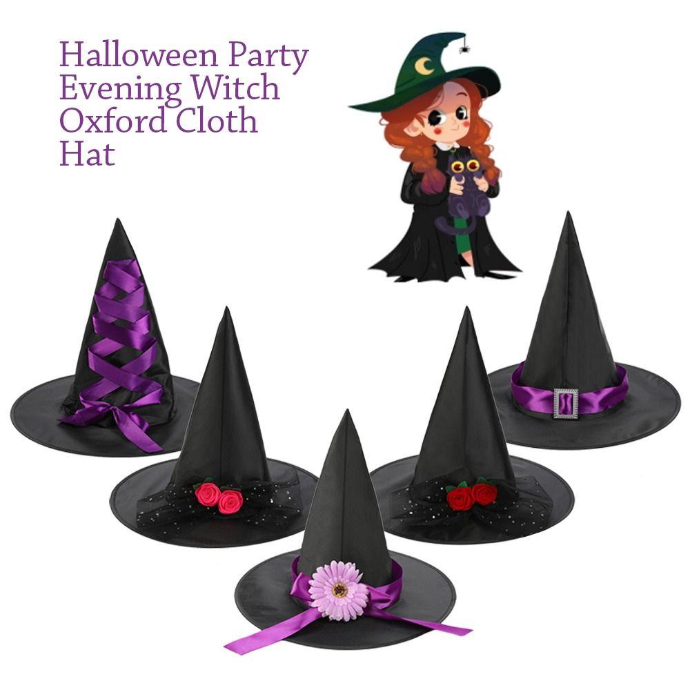 

Party Witch Hat Vintage Cosplay Props Funny Halloween Sorcerer Hat 8