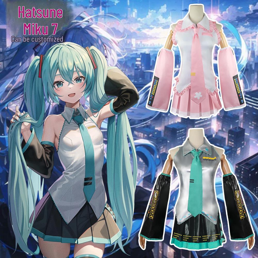 

Костюм для косплея аниме-принцессы Хацунэ Мику VOCALOID One Size