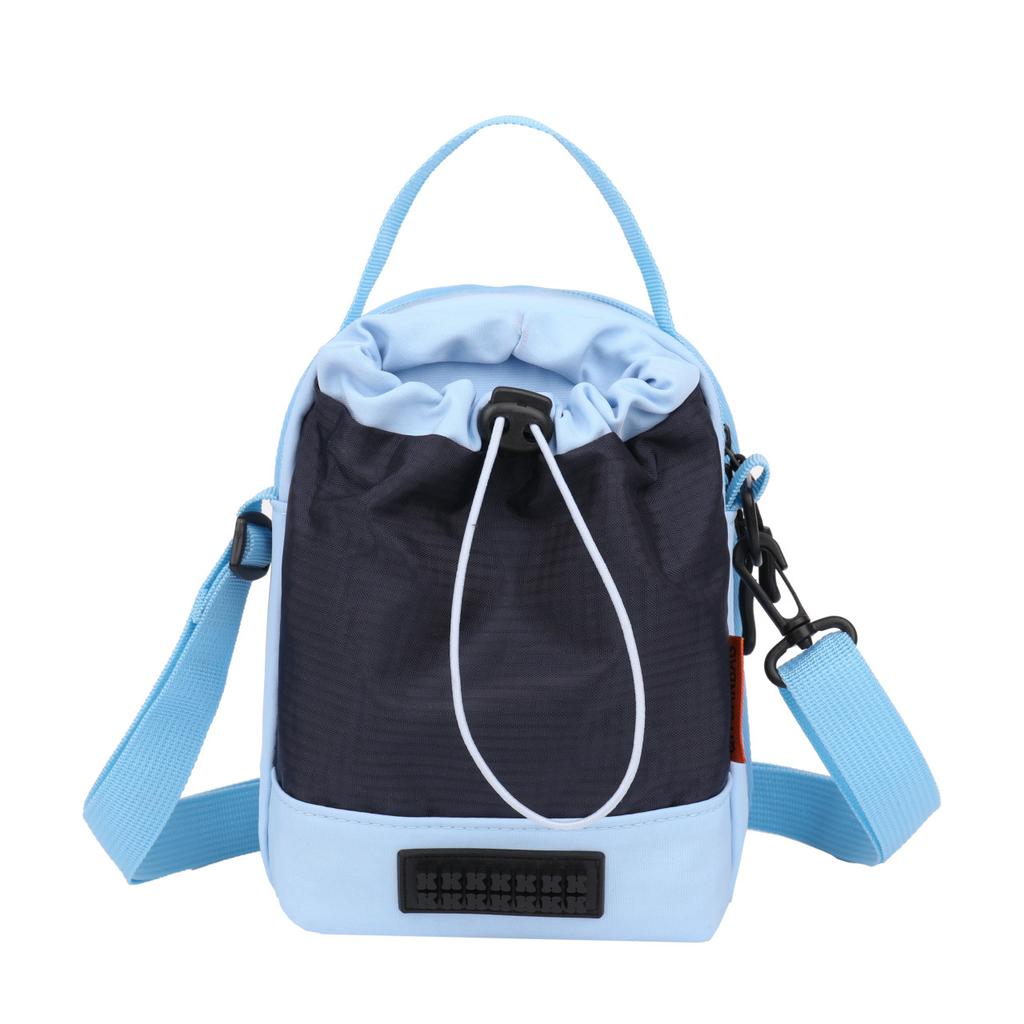 Summer Contrast Color Portable Kettle Small Bag Female Light Crossbody Mobile Phone Bag Multifunctional Water Cup Bag Male