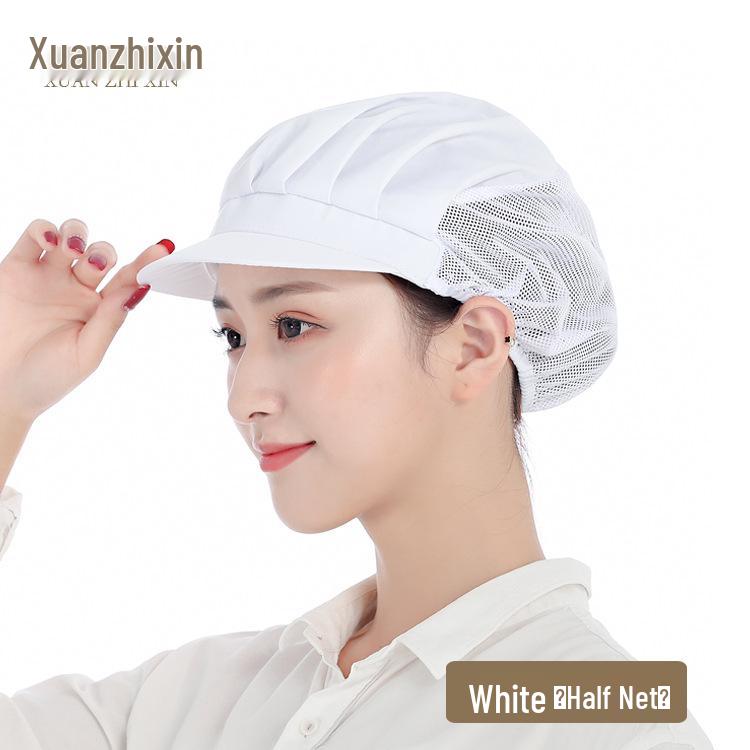 Xuanzhi Women's Breathable Dustproof Kitchen & Chef Hat for Hygiene and Protection