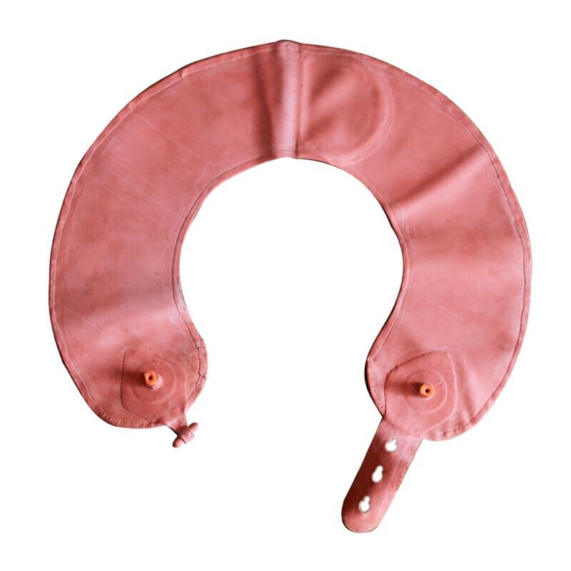 Portable Dual Airbag Rubber Inflatable Swim Ring Standard Size