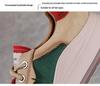Herbst Damen Dicke Sohle Echtes Leder Schnürschuhe Casual Schuhe - Colorblock Low-Top Frühlingsdesign