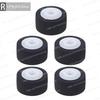 4PC/Set Tape Recorder Pinch Roller for Sony Akai Pioneer Cassette Pulley Player
