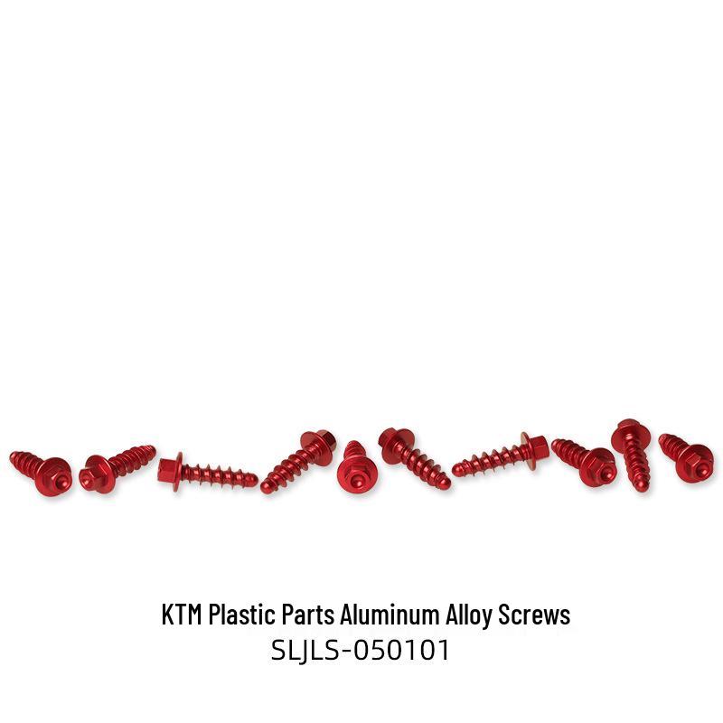 Colored Aluminum Screws for KTM/Husqvarna Models: Plastic Parts & Guards Modifications